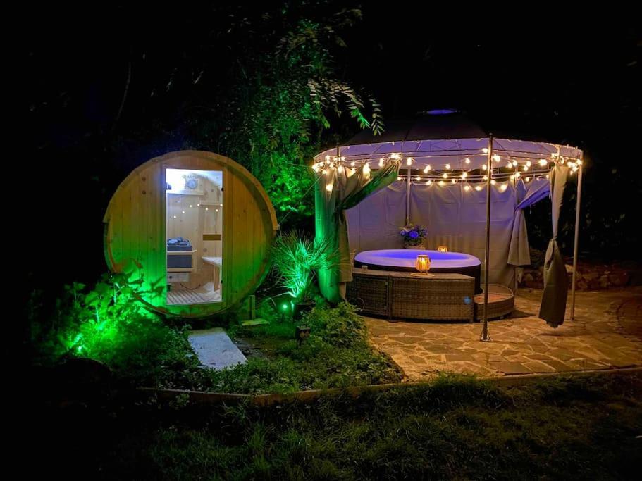 Ferien-Villa Direkt Am Rhein Sauna/Whirlpool Gotterswickerhamm Exterior foto